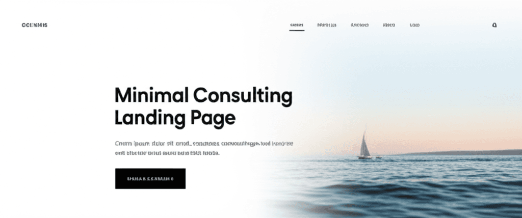 Landing de Consultoría